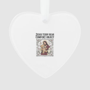 Ornamento Urso de pelúcia Jesus Objeto de conforto Urso de p