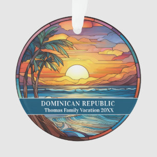 Ornamento Vacinação de praia na República Dominicana