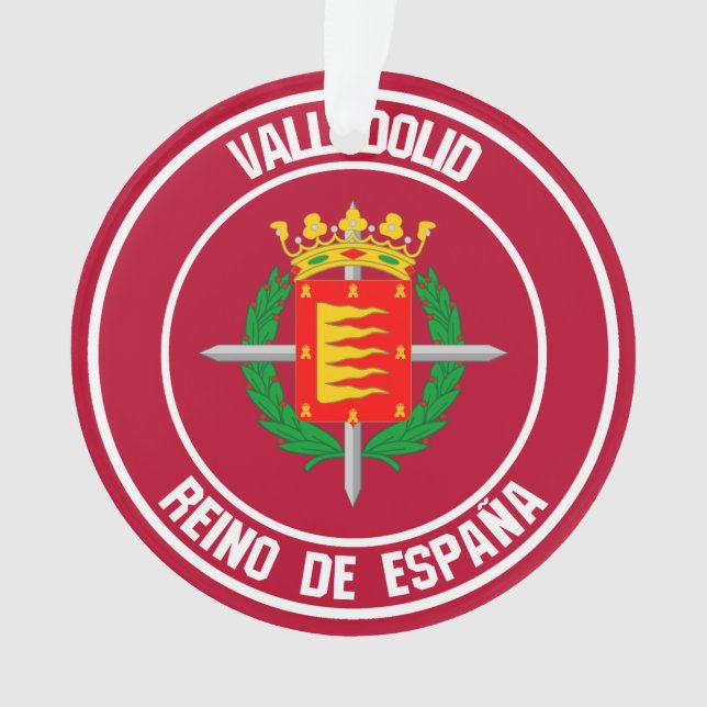 Ornamento Valladolid Round Emblem (Frente)