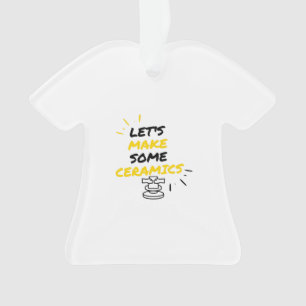 Ornamento Vamos faz algumas cerâmicas