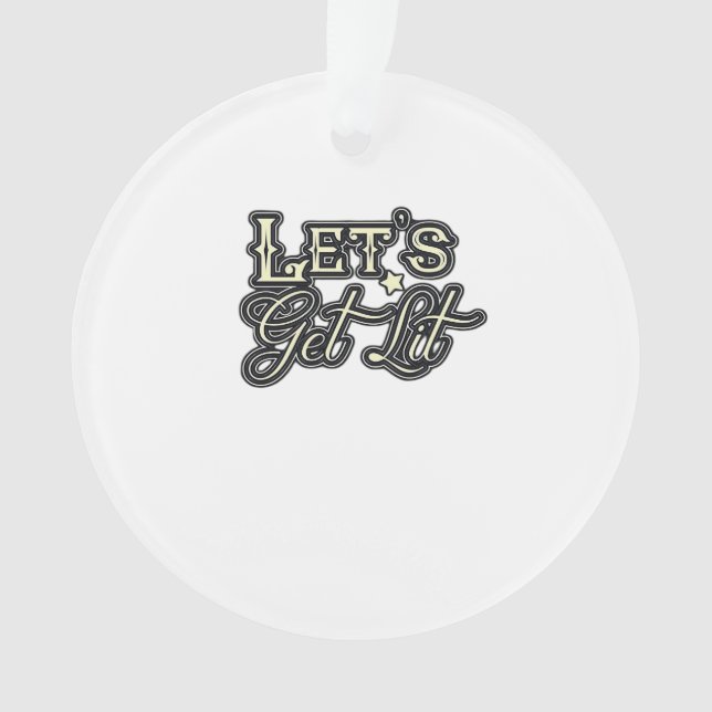 Ornamento Vamos torna clássico criativo casual (Frente)