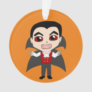 Ornamento vampiro de chibi