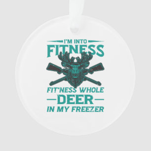 Ornamento Veado No Meu Freezer - amante da caça