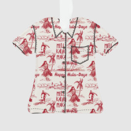 Ornamento Vende Holiday Hawaiian Hula Girl