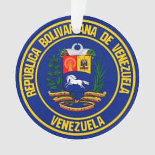 Ornamento Venezuela Round Emblem