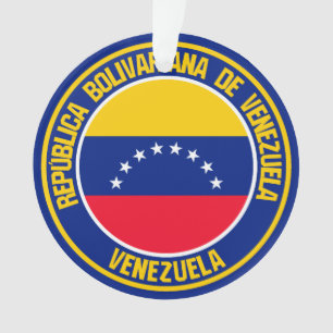 Ornamento Venezuela Round Emblem