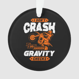 Ornamento Verificações de Gravidade Aleatórias - Motocross &