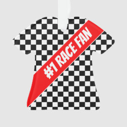 Ornamento Verificar Design com Vermelho