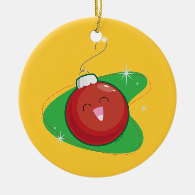 Ornamento vermelho (Frente)