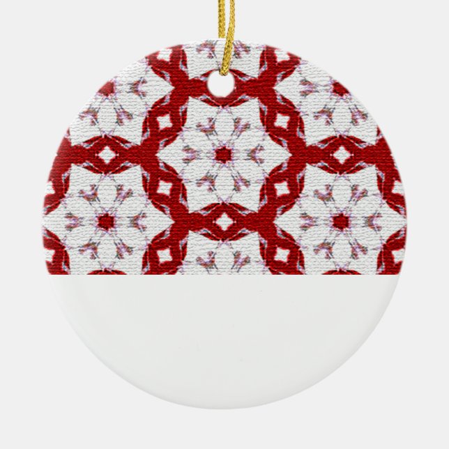 Ornamento Vermelho Natal (Frente)