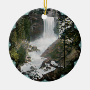 Ornamento Vernal do vintage de Yosemite das quedas