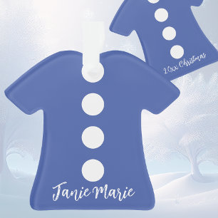 Ornamento Vestido Azul