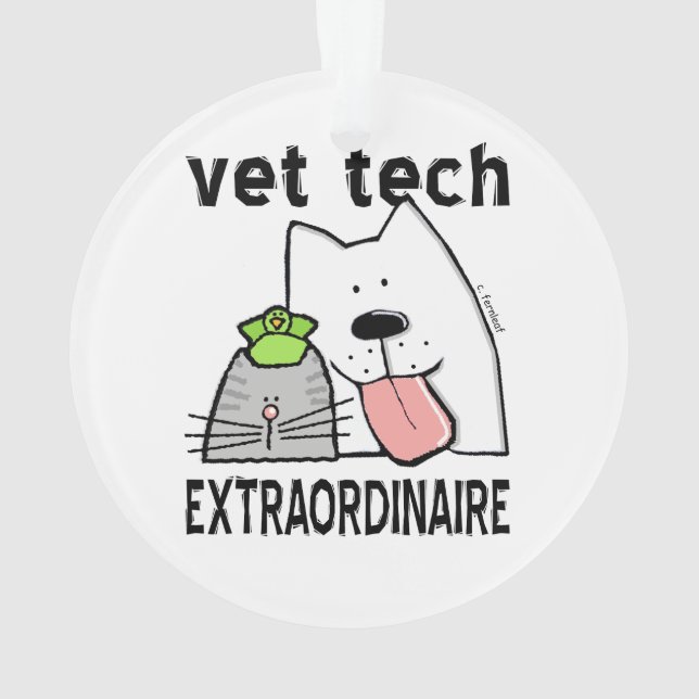 Ornamento Vet Tech Extraordinary (Verso)