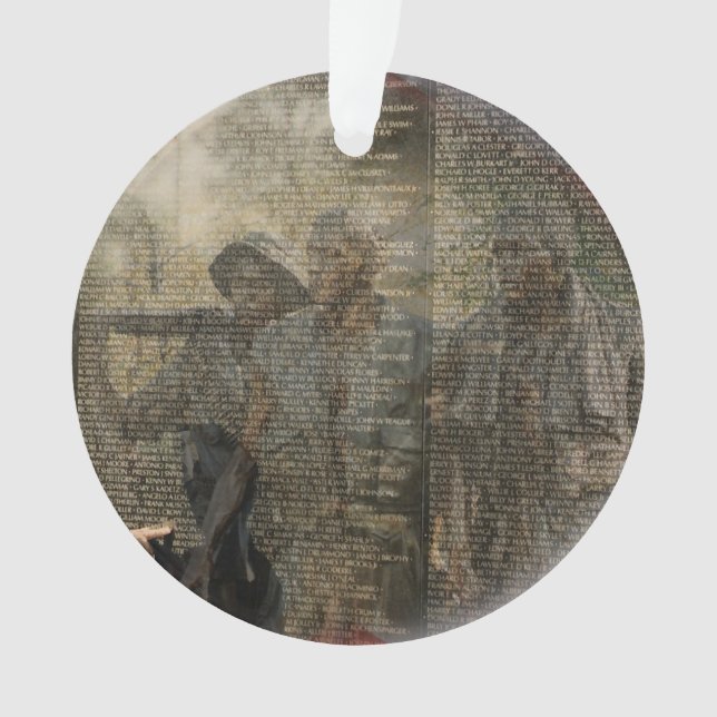 Ornamento Veteranos de Vietnam memoráveis (Frente)