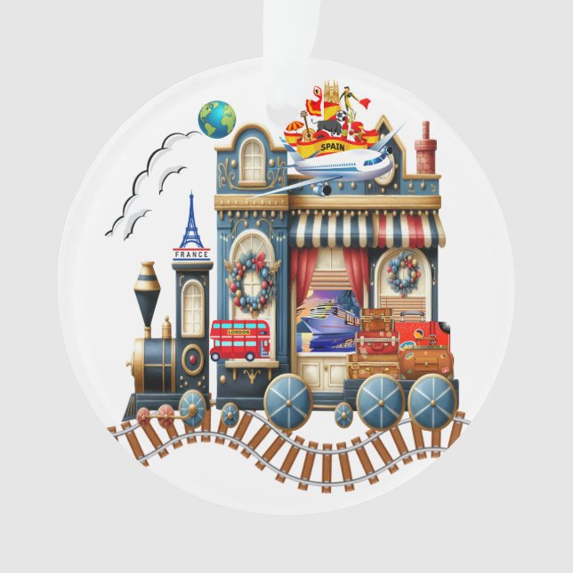 Ornamento viagem de Ocasião com Precioso 3º (Frente)