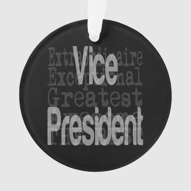 Ornamento Vice-Presidente Extraordinário (Frente)