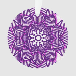 Ornamento Victorian Magenta Mandala