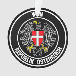 Ornamento Viena Round Emblem