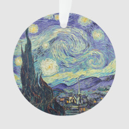 Ornamento Vincent Van Gogh Na Noite Estrelada