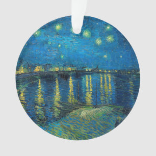 Ornamento Vincent Van Gogh Starry Night Over the Rhone