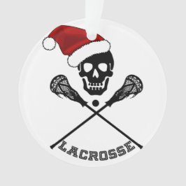 Ornamento Vinhetas de Lacrosse Natal