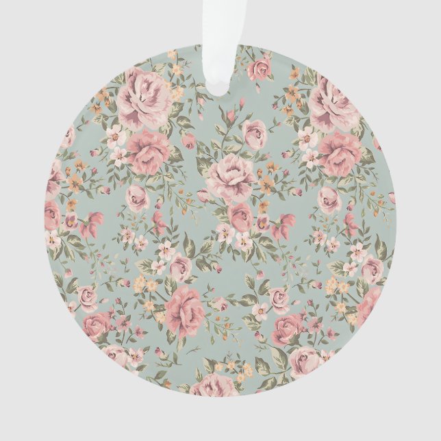 Ornamento Vintage Floral Wallpaper (Frente)