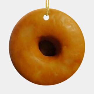 Ornamento vitrificado da rosquinha