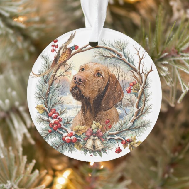 Ornamento Vizsla Christmas  (Árvore)