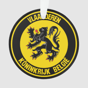 Ornamento Vlaanderen Round Emblem