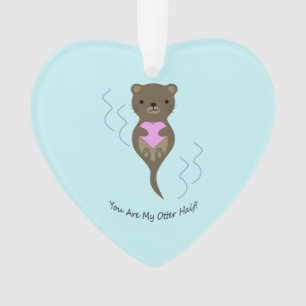 Ornamento Você é a minha metade