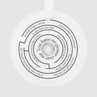 Ornamento 'Você Não Tem Poder Sobre Mim'