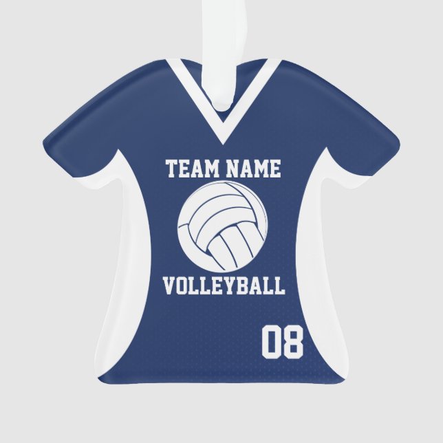 Ornamento Voleibol Sports Blue (Frente)