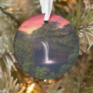 Ornamento Waterfalls   Rainbow Falls, Hilo, Hawaii