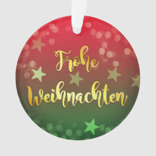 Ornamento Weihnachten Baumanhänger Frohe Weihnachten