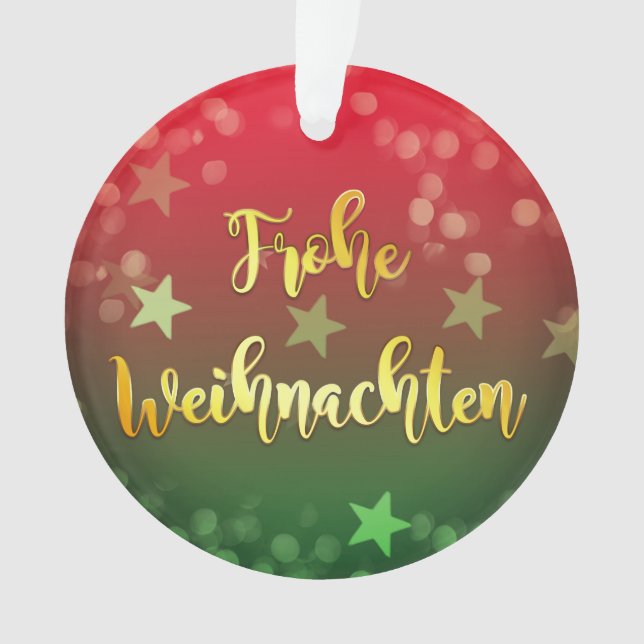 Ornamento Weihnachten Baumanhänger Frohe Weihnachten (Frente)