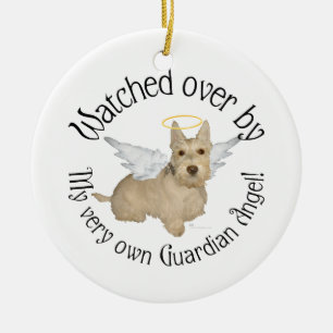 Ornamento Wheaten do anjo de Terrier do Scottish