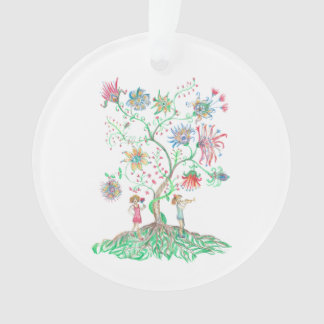 Ornamento Whimsical Floral Tree