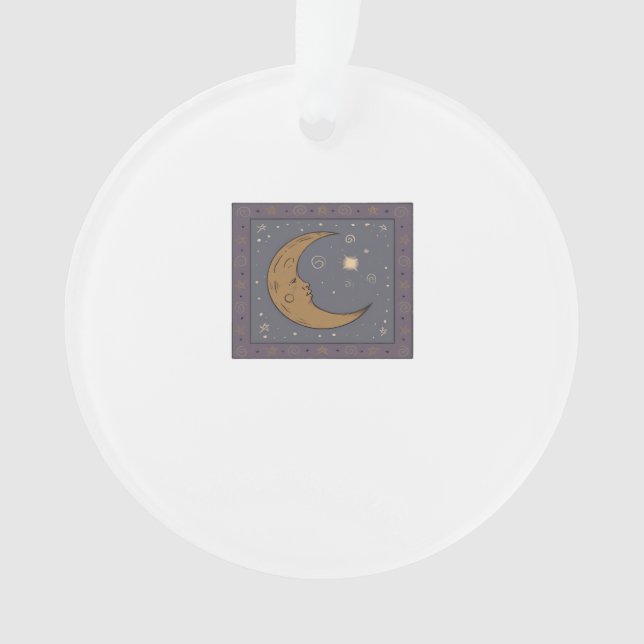 Ornamento Whimsigoth Moon Classic (Frente)