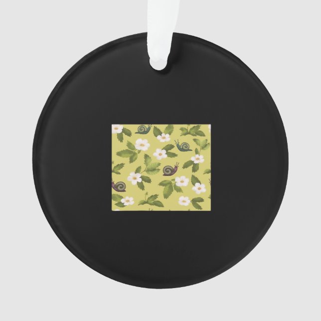 Ornamento Whimsigoth Snail Classic (Frente)