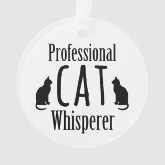 Ornamento Whisperer de Cat Profissional