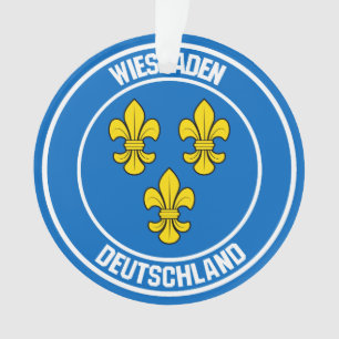 Ornamento Wiesbaden Round Emblem
