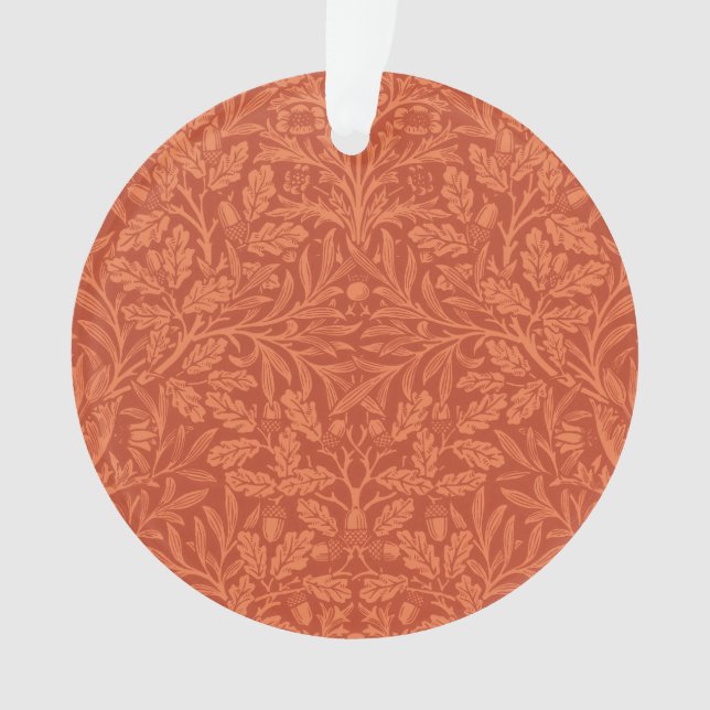 Ornamento William Morris Acorn Wallpaper Nature Design (Frente)