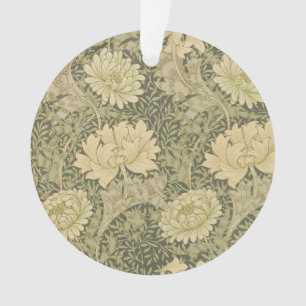 Ornamento William Morris Chrysanthemum Sage Flower