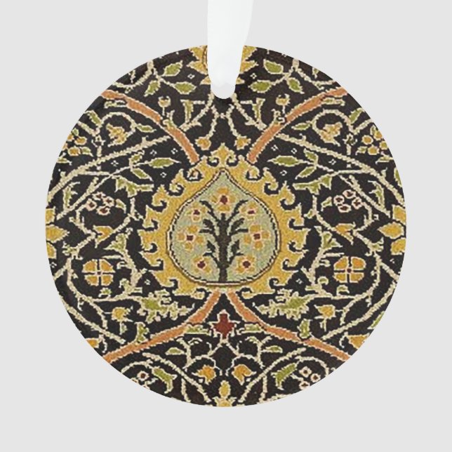 Ornamento William Morris Classic Carpet Art Impressão Design (Frente)