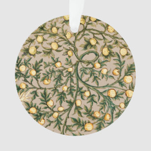 Ornamento William Morris Floral Fruta Garden Flower Classic