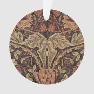 Ornamento William Morris Honeysuckle English Floral Design