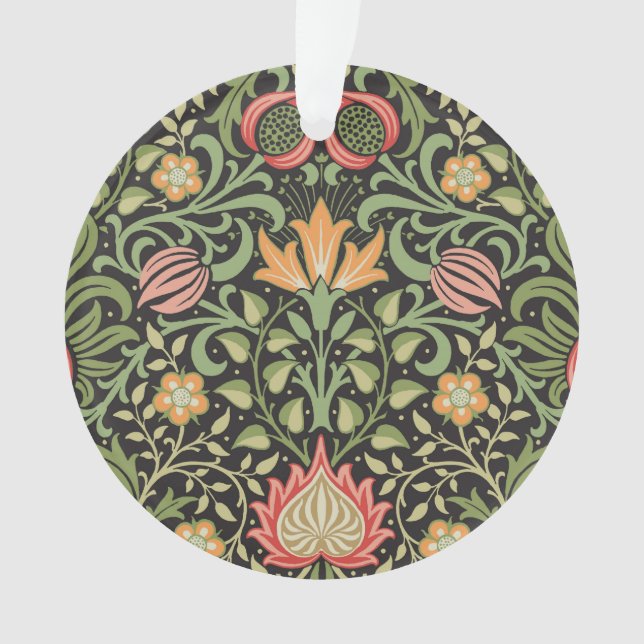 Ornamento William Morris Persian Floral Antique (Frente)