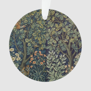 Ornamento William Morris Pheasant Bird Tree Woodland