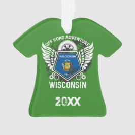 Ornamento Wisconsin Off Road Adventure 4x4 Trails Mudim