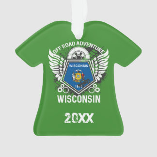 Ornamento Wisconsin Off Road Adventure 4x4 Trails Mudim